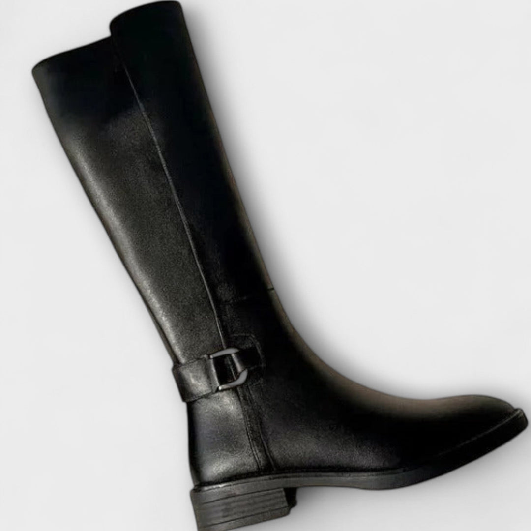 Helena | Modische Kniehohe Lederstiefel Damen modern