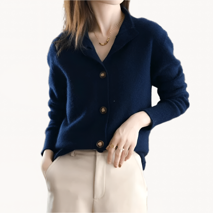 Ava | Stilvolle und bequeme Strickjacke für jede Jahreszeit