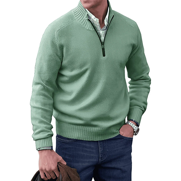 JAMES | STILVOLLER HALFZIP-PULLOVER FÜR HERREN