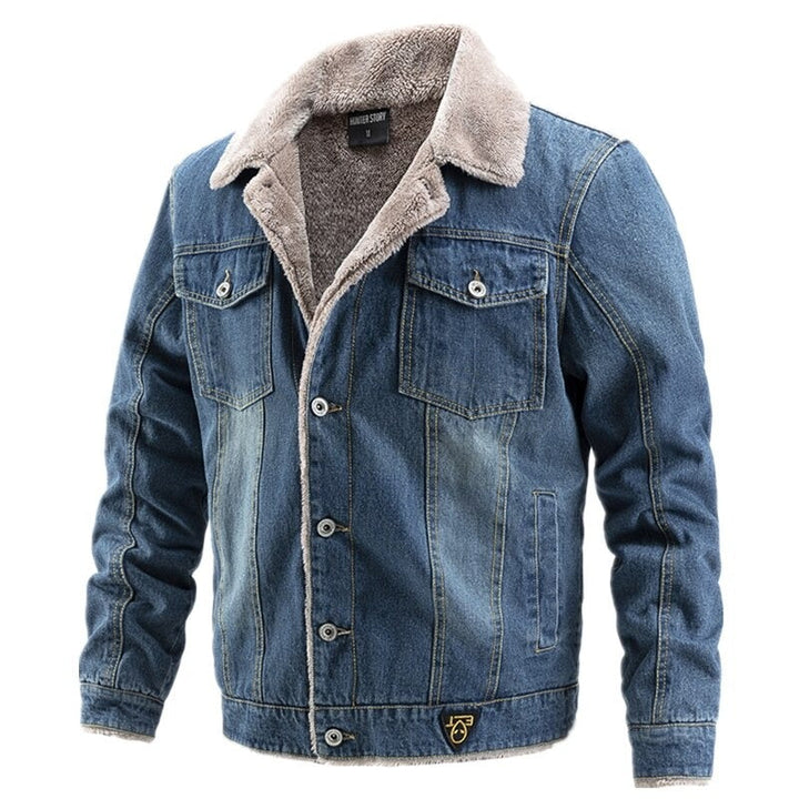 Herren | Jeansjacke mit Innenfutter