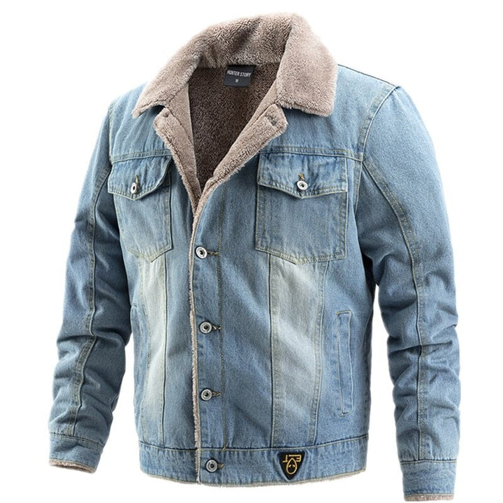 Herren | Jeansjacke mit Innenfutter