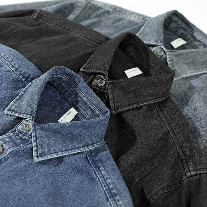 OWEN | Denim Hemd für klassische Looks mit modernem Twist