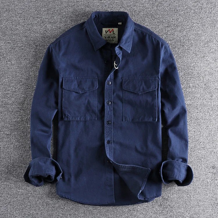 Niko | Cargo-Hemd für Männer im Outdoor-Look