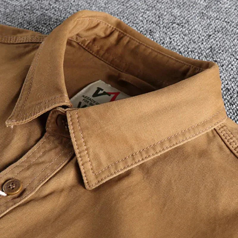 Niko | Cargo-Hemd für Männer im Outdoor-Look