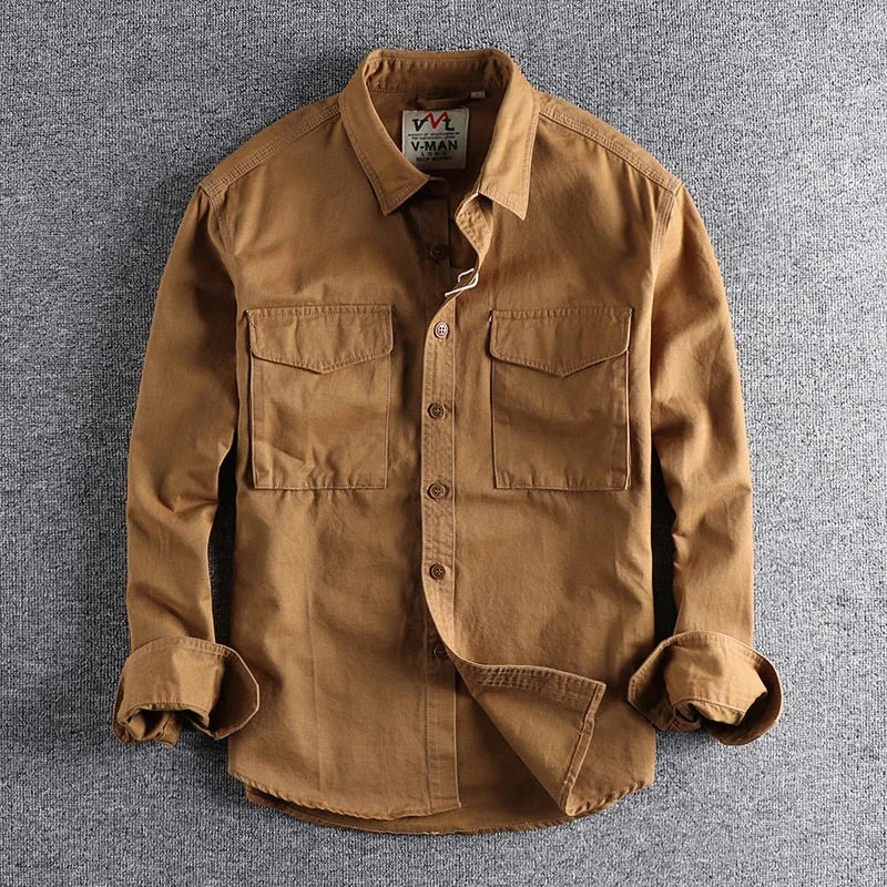 Niko | Cargo-Hemd für Männer im Outdoor-Look