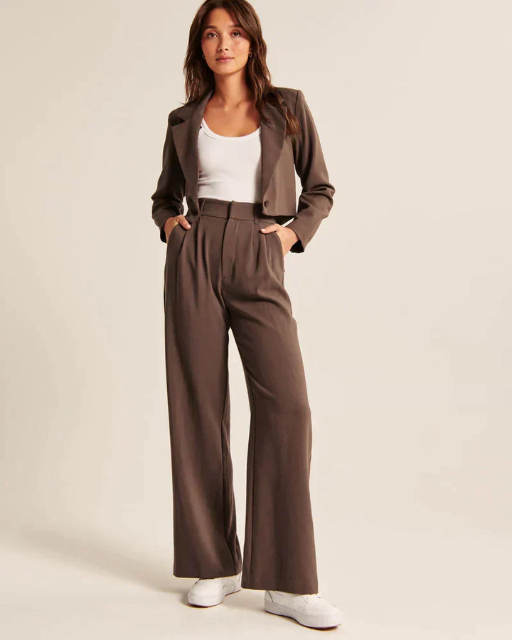 Elena's Ease | Hose mit weitem Bein und Komfort