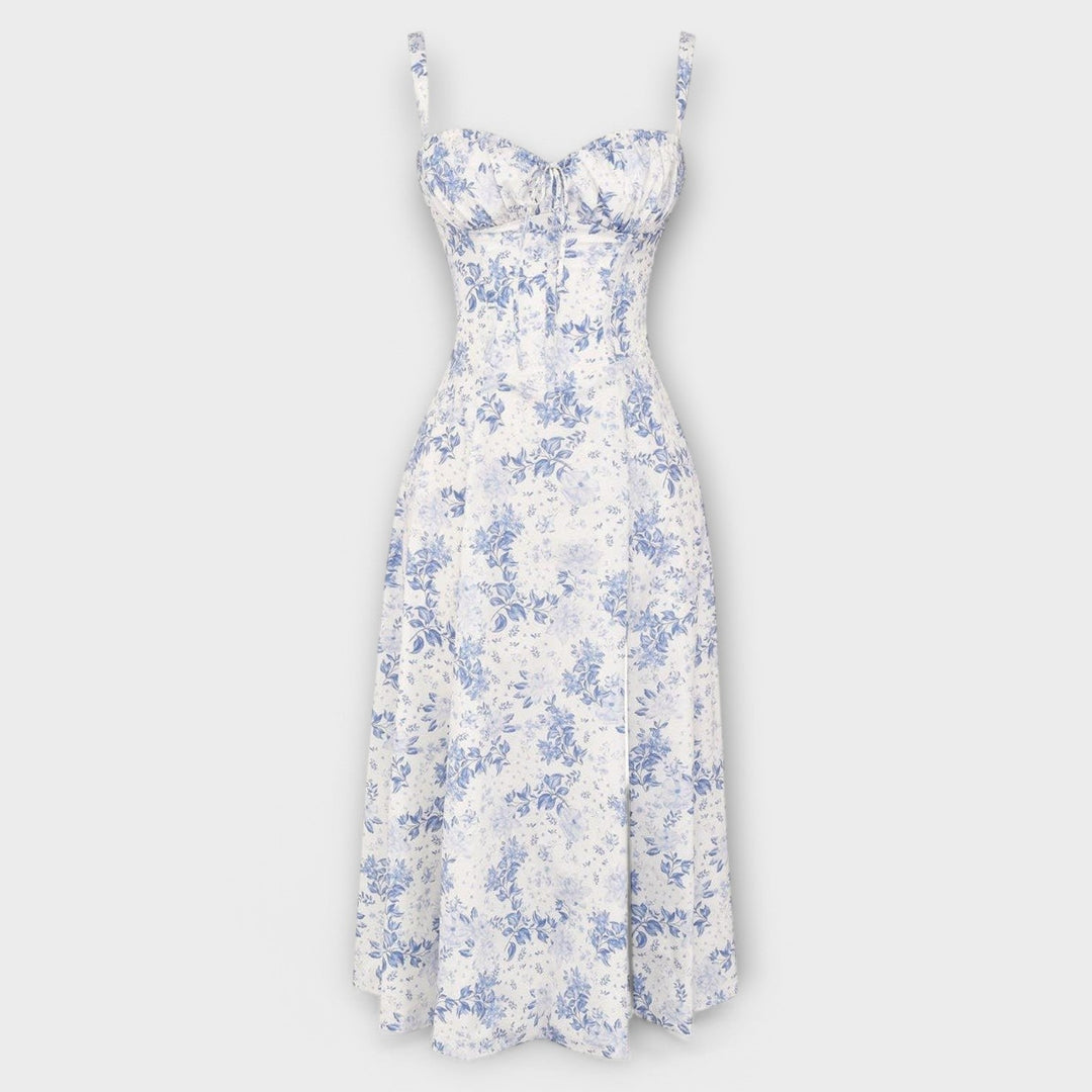 Paula | Exklusives Midi-Kleid mit Korsett