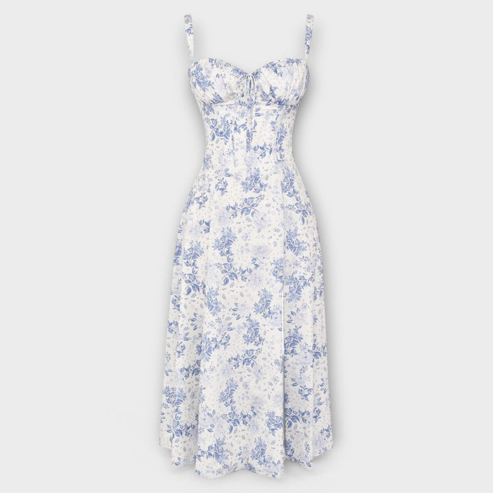 Paula | Exklusives Midi-Kleid mit Korsett