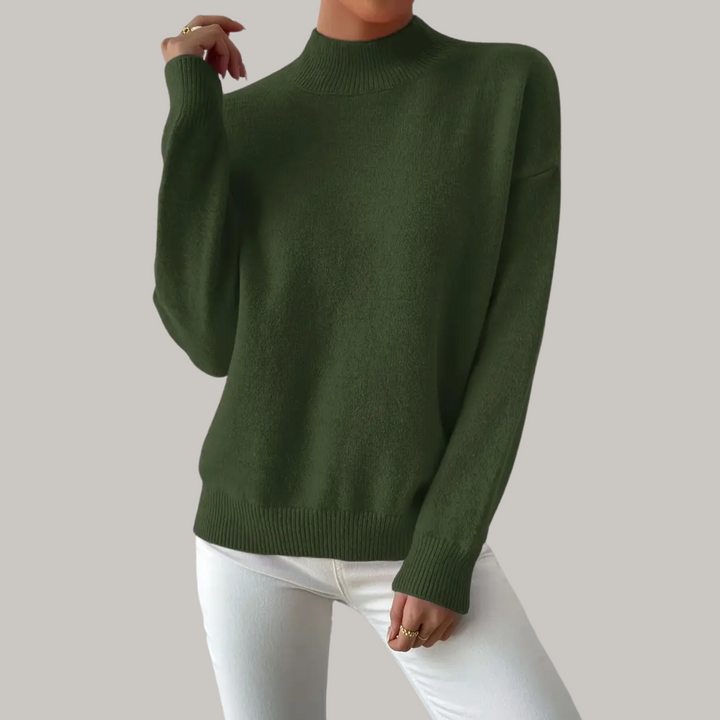 Hannah | Komfortabler Strickpullover im Basic-Look