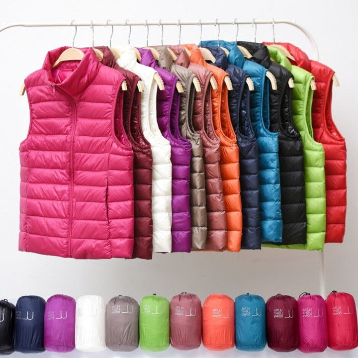 Nina | Modischer Damen-Bodywarmer mit Falten-Detail