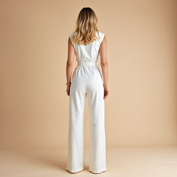 Chantal | Stijlvolle mouwloze overall voor dames