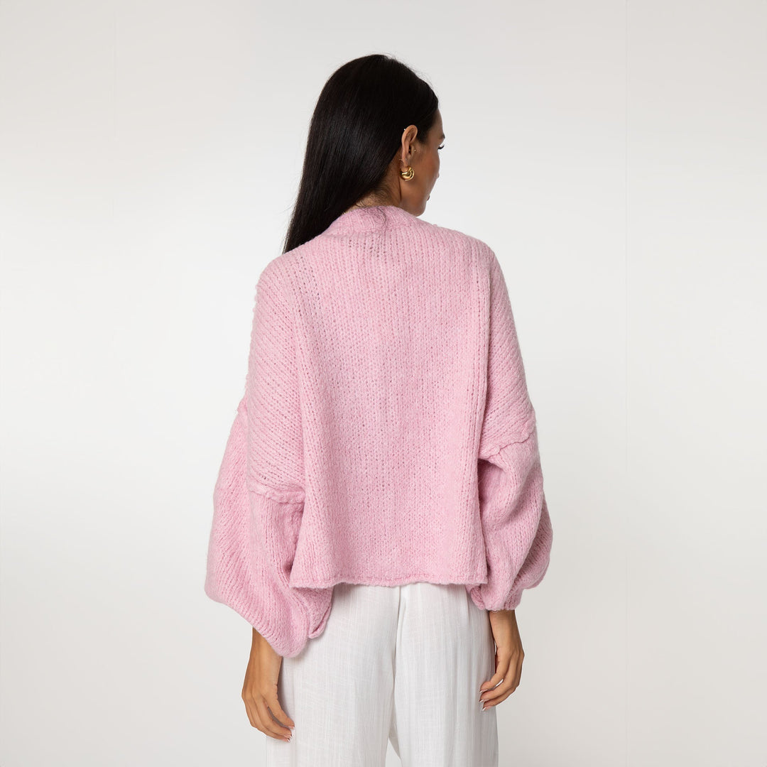 Chiara | Übergroße Damenstrickjacke mit Taschen