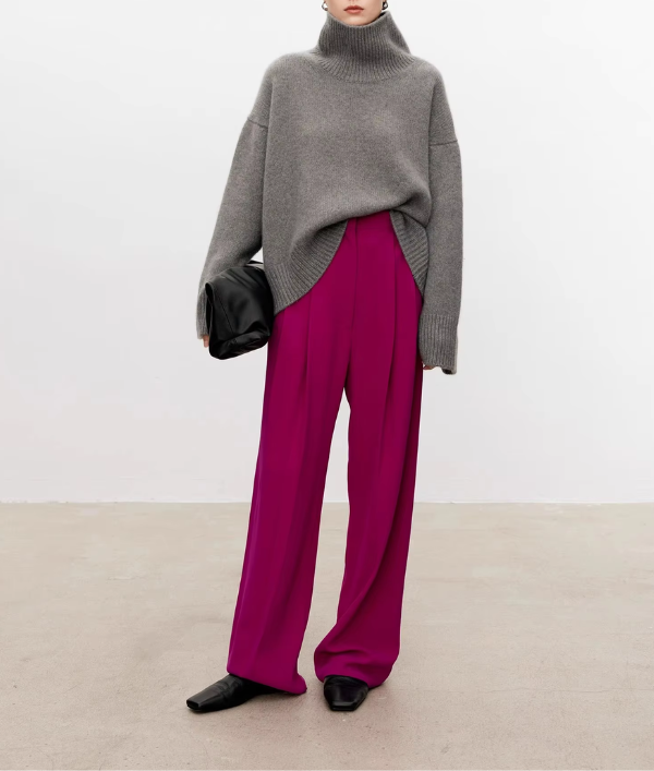 Elena | Lässiger Rollkragenpullover für Damen