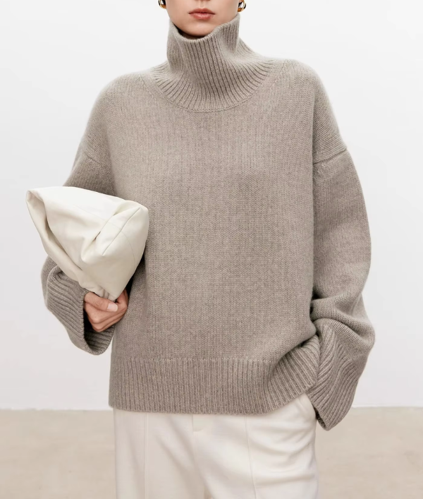 Elena | Lässiger Rollkragenpullover für Damen