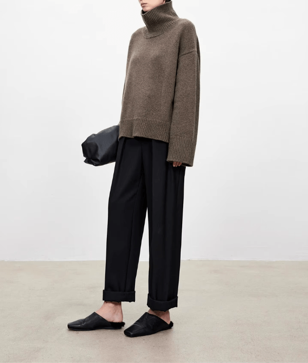 Lea | Stilvoller Pullover Damen mit Rollkragen