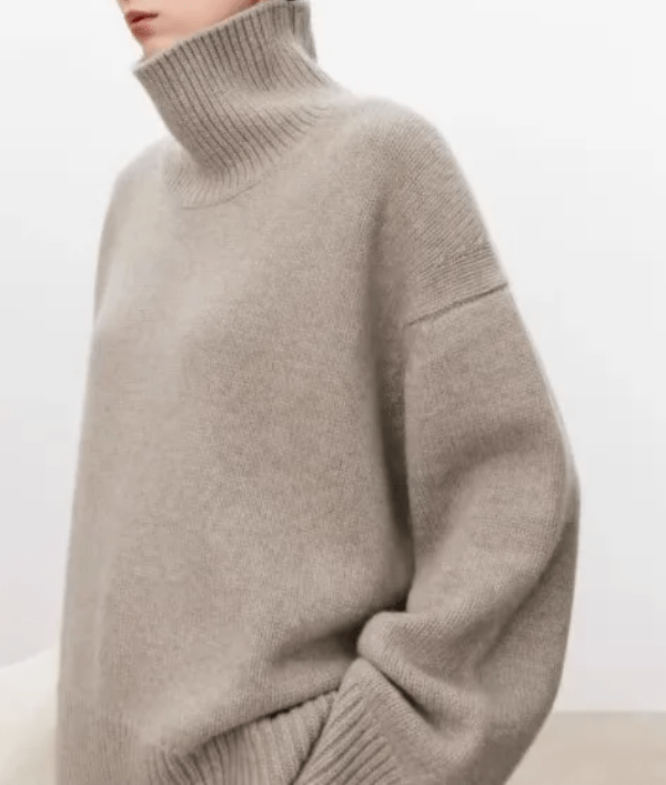 Lea | Stilvoller Pullover Damen mit Rollkragen