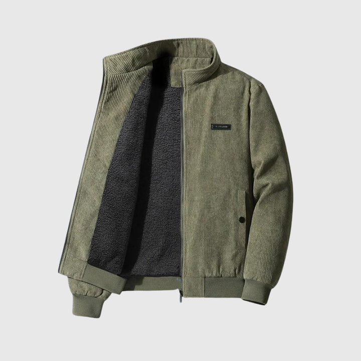 Jonas | Stilvolle Sherpa Cordjacke für Herren