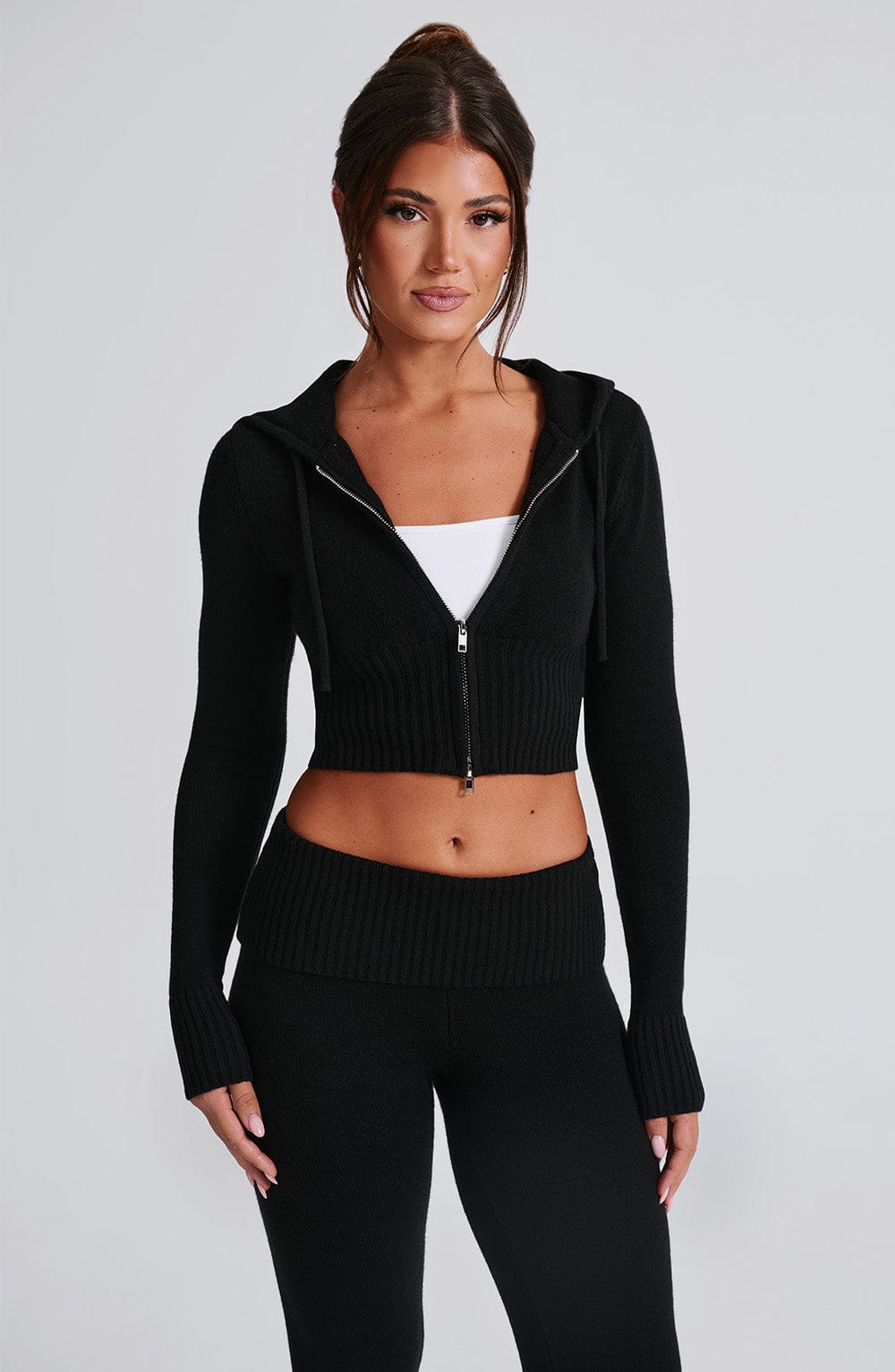 Portia | Strickjacke mit Kapuze für Herbst und Winter