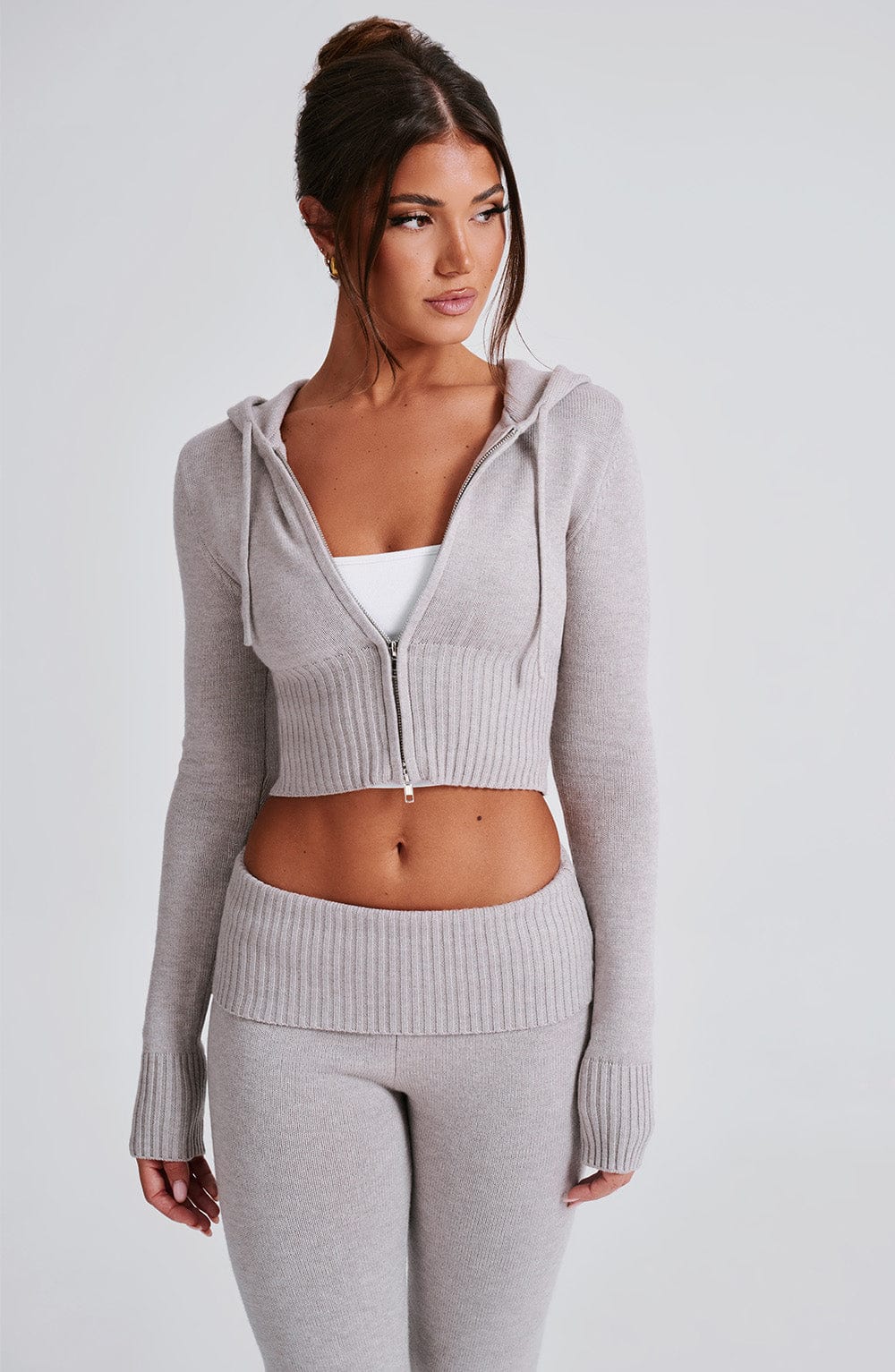 Portia | Strickjacke mit Kapuze für Herbst und Winter