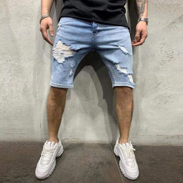 Finn | Lässige Denim Shorts für Herren Freizeit