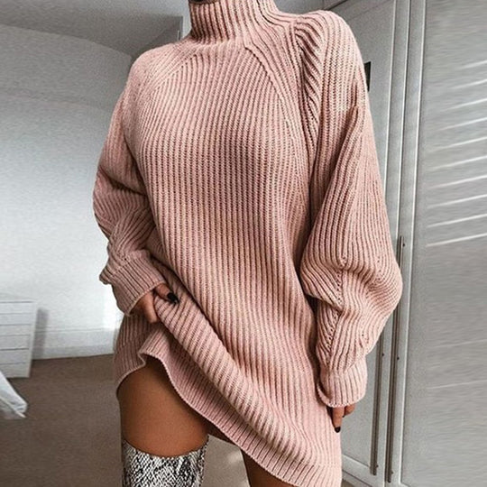 CLARA | Pullover Kleid für warme Herbstmomente