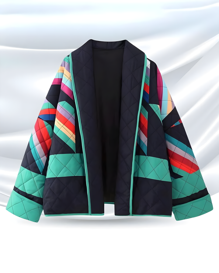 Tina | Vintage Oversize Jacke für Damen lässig