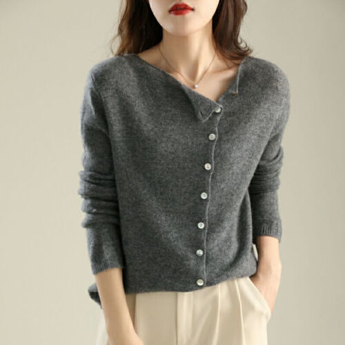Luana | Elegante Strickjacke mit Knopfverschluss