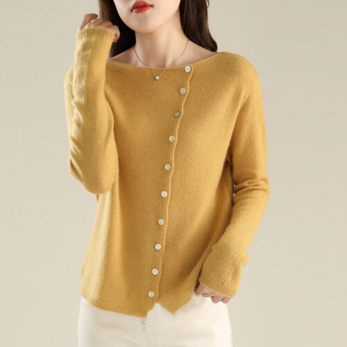 Luana | Elegante Strickjacke mit Knopfverschluss