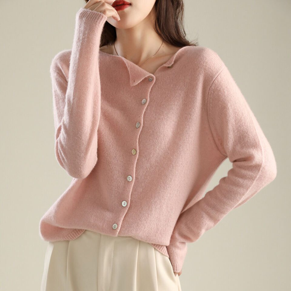 Luana | Elegante Strickjacke mit Knopfverschluss