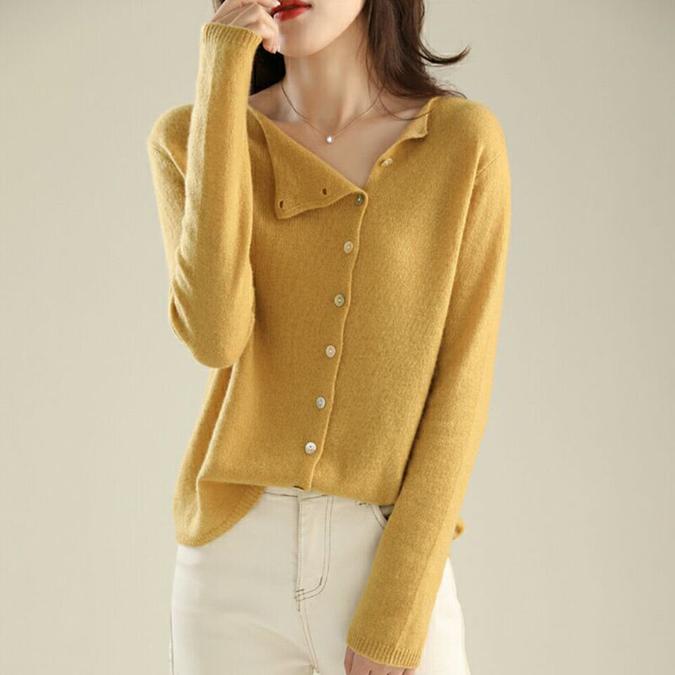 Luana | Elegante Strickjacke mit Knopfverschluss
