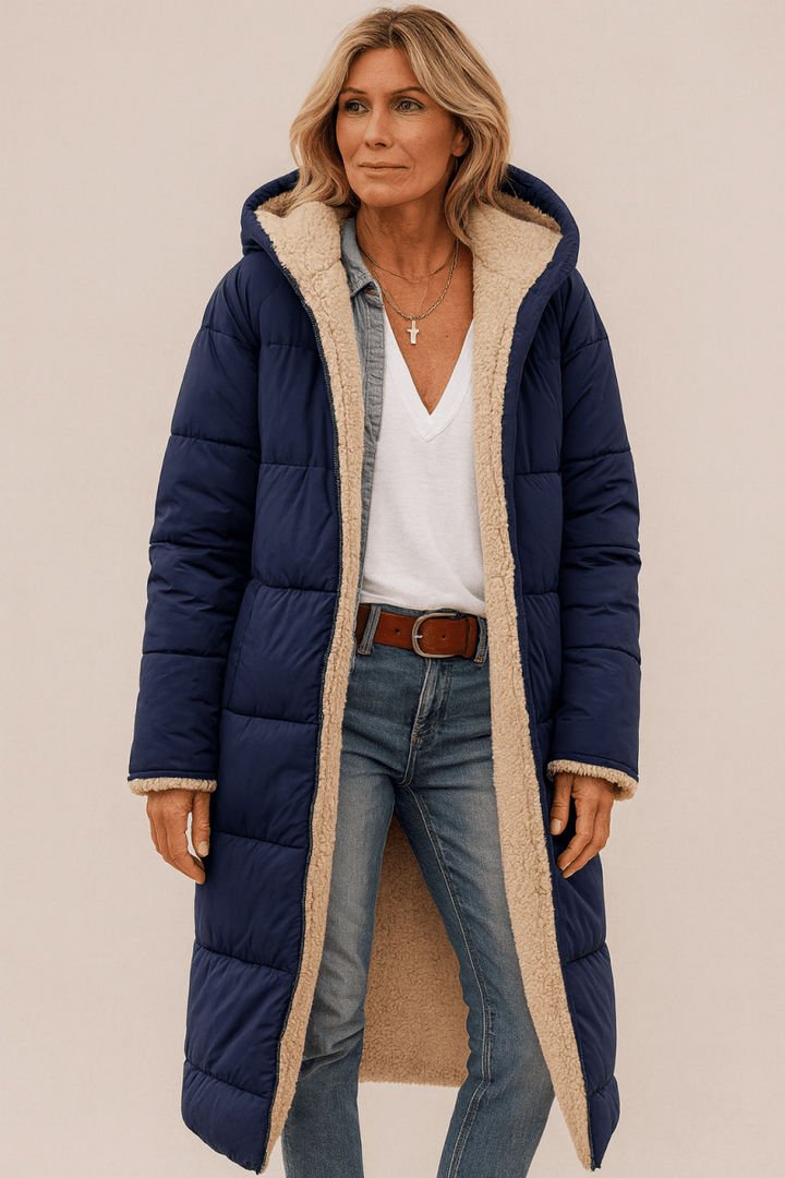 Sophie | Damen Mantel weich luxuriös & wendbar
