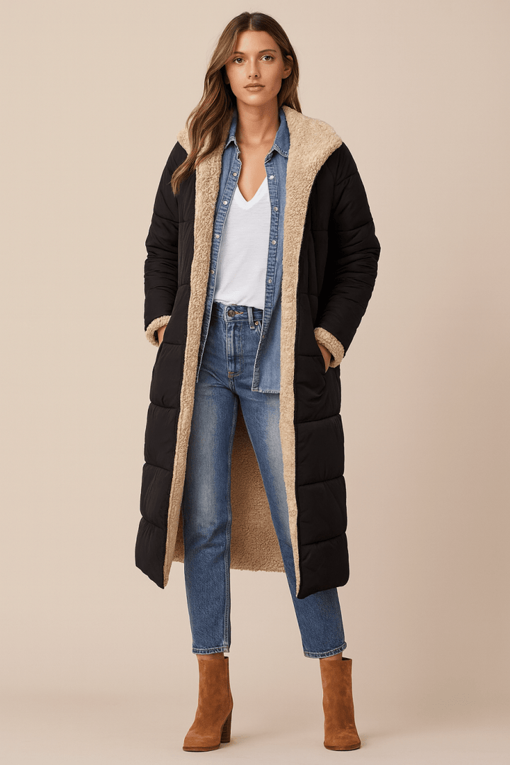 Sophie | Damen Mantel weich luxuriös & wendbar