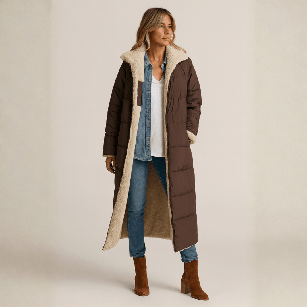 Sophie | Damen Mantel weich luxuriös & wendbar
