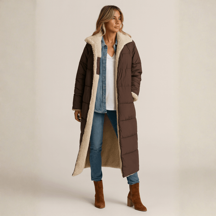 Sophie | Damen Mantel weich luxuriös & wendbar