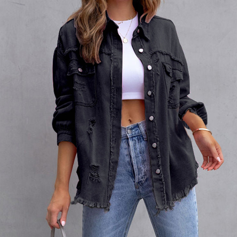 Laura Bunte Jeansjacke für fröhliche Outfits im Alltag und Sommer