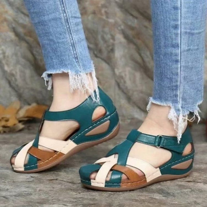 Yvon | Keilsandalen mit bequemer Laufsohle