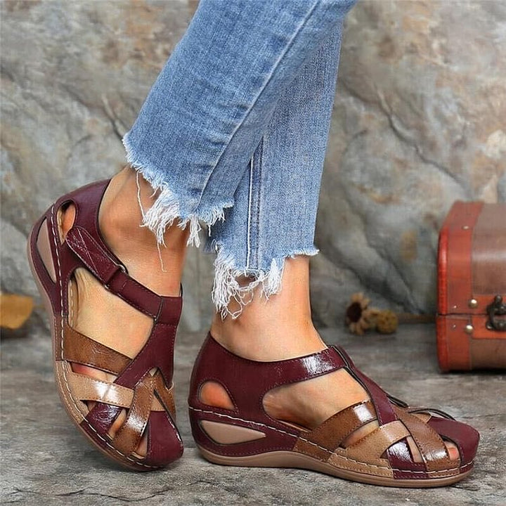 Yvon | Keilsandalen mit bequemer Laufsohle