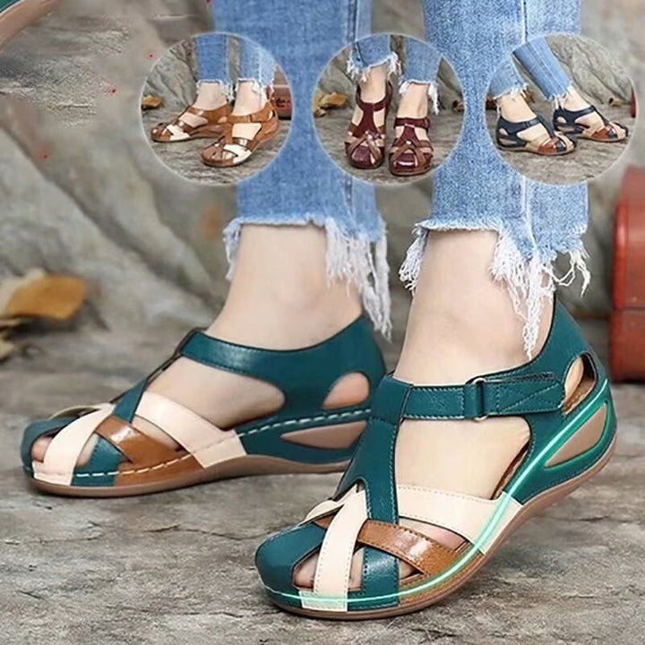 Yvon | Keilsandalen mit bequemer Laufsohle