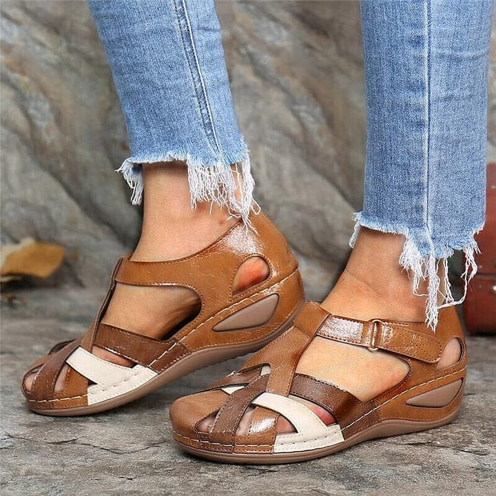 Yvon | Keilsandalen mit bequemer Laufsohle