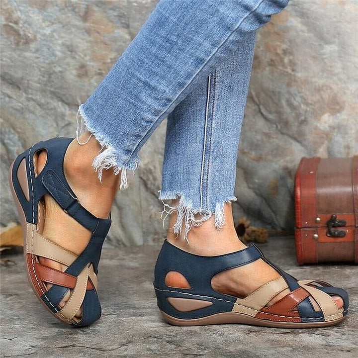 Yvon | Keilsandalen mit bequemer Laufsohle