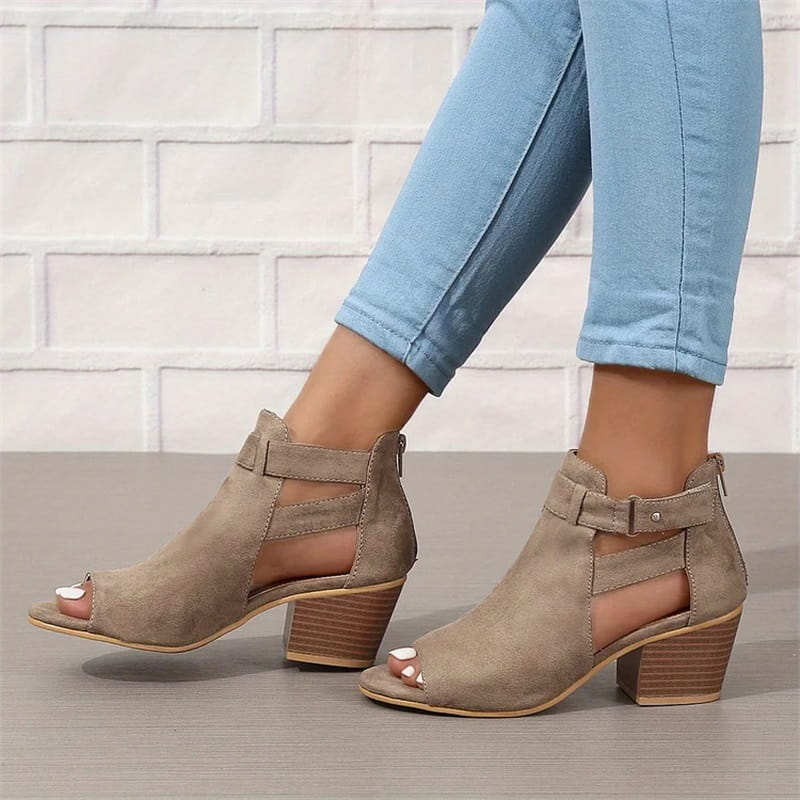 Paulina | Damen-Sandalen mit bequemem Absatz