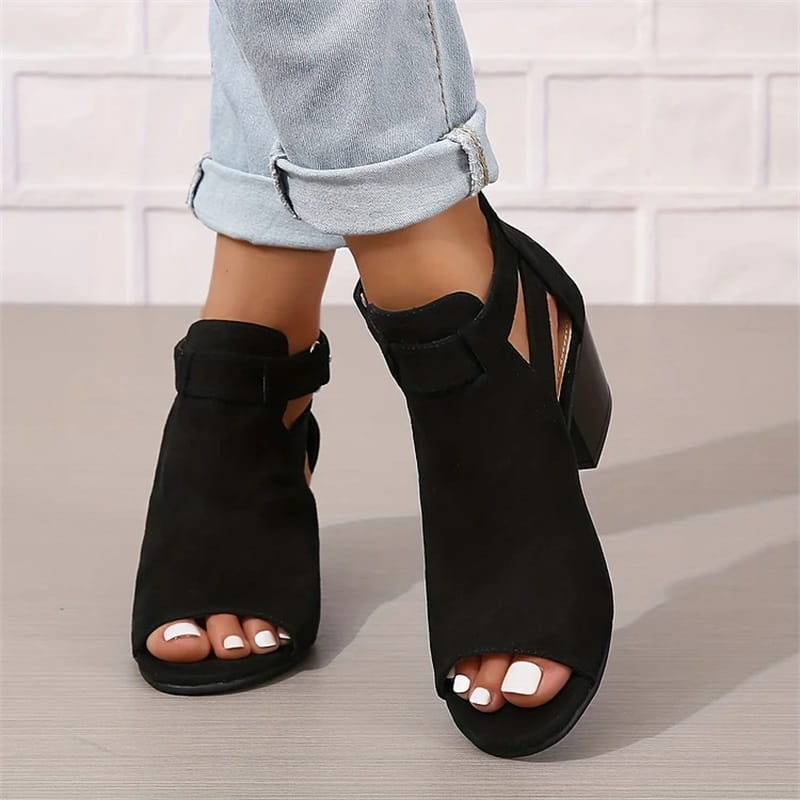 Paulina | Damen-Sandalen mit bequemem Absatz