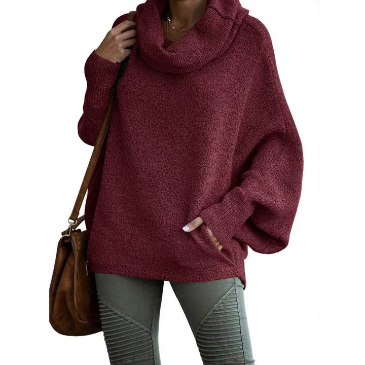 Anika | Oversized Rollkragenpullover mit Struktur