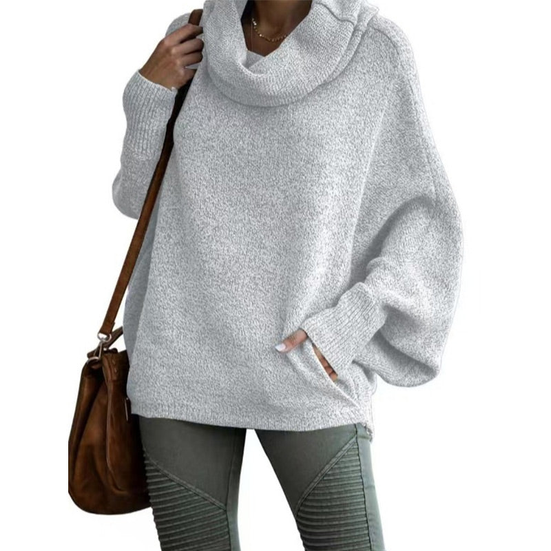 Anika | Oversized Rollkragenpullover mit Struktur