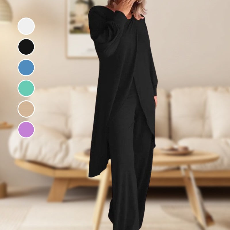 Nora | Klassisches 2-teiliges Set mit femininer Note