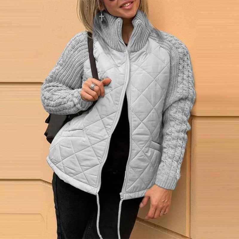 Helena | Warme Kuscheljacke Damen mit Kapuze & Stil