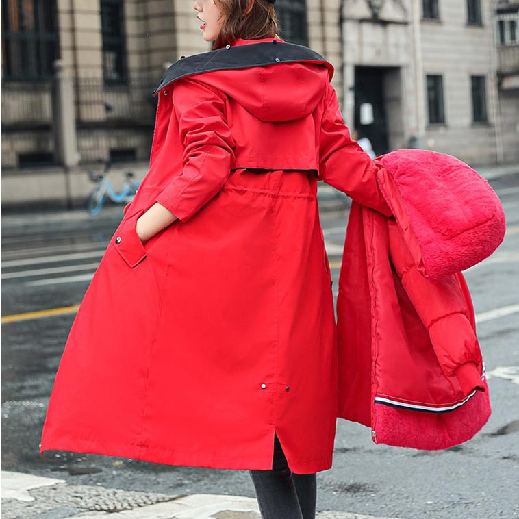 Isabelle | Damenjacke für Winter mit Kapuze und Pelz