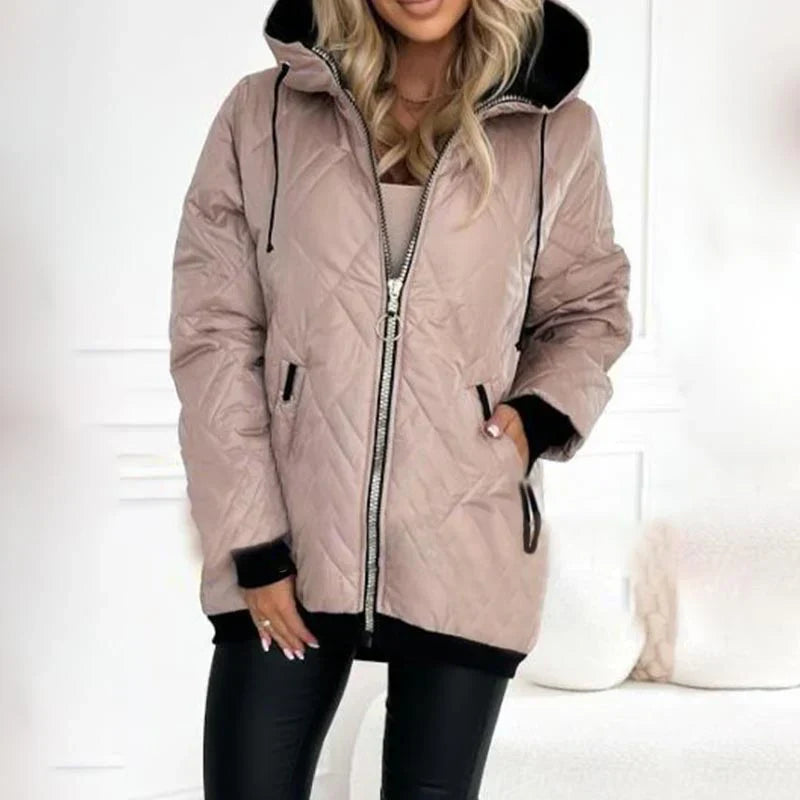 Lara | Stilvoller Winterparka mit Reißverschluss