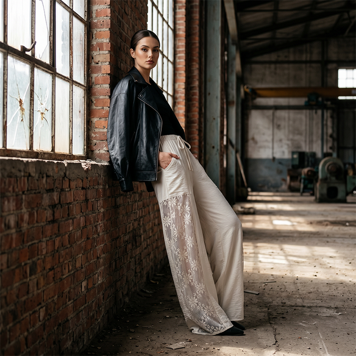 Elisa | Spitzenhose Damen Stilvoll Chic