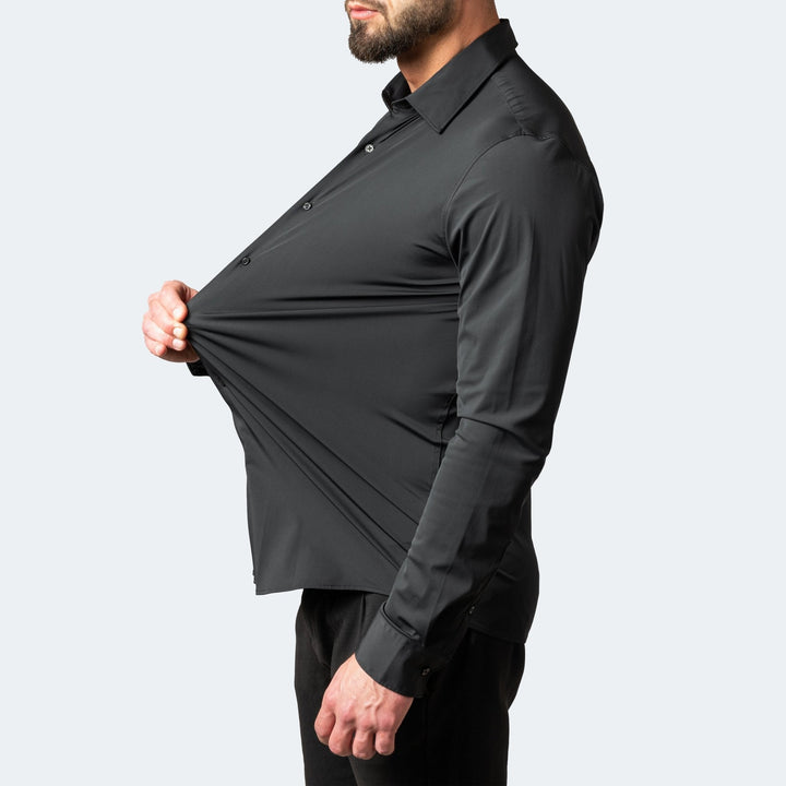 Maxim | Comfort Hemd – knitterfreier Stretch mit modernem Slim-Fit-Stil
